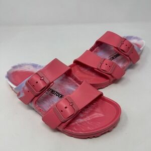 NWOB Birkenstock Arizona Pink EVA Sandals Slides‎ Size 36 EU 5.5 US
